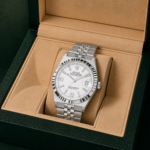 White Dial Rolex Land-Dweller: Modern Luxury, Precision & Timeless Elegance
