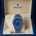 Blue Rolex Chronograph Watch: Luxury Design, Sporty Elegance & Timeless Prestige