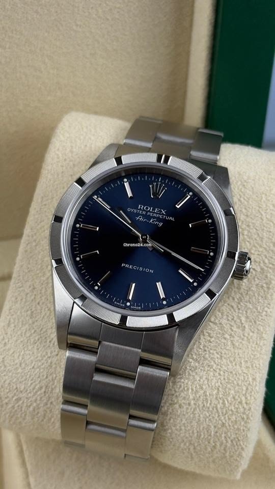 Rolex Air-King Blue Dial: Precision, Luxury & Timeless Elegance