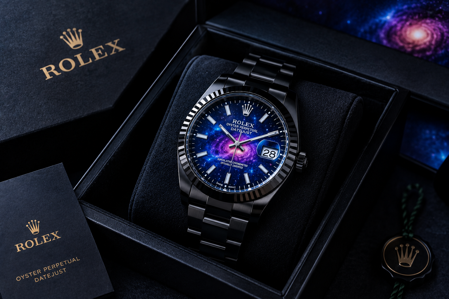 Rolex Datejust Galaxy Dial: Cosmic Luxury